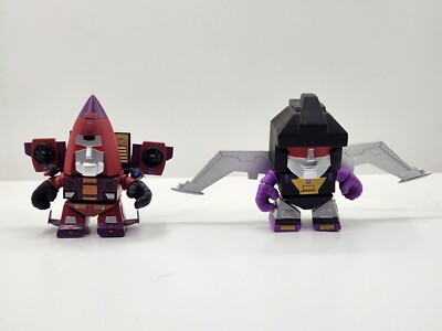 Loyal Subjects Transformers G1 Thrust & Shrapnel Decepticons 