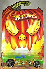 2011 Hot Wheels Halloween Fright Cars THE GOV'NER Green w/Chrome Pr5 Spoke Whls