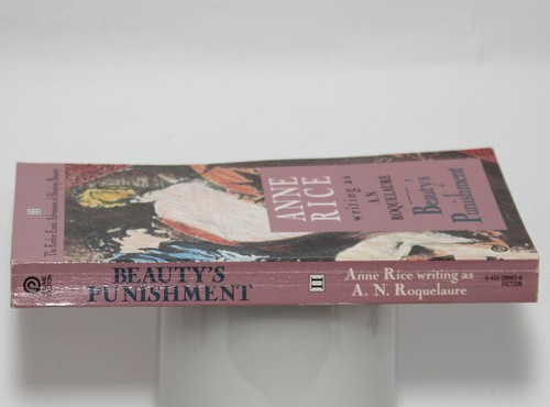 BEAUTY'S PUNISHMENT A. N. Roquelaure (Anne Rice) Plume 1983 TPB Vintage Erotica - Imagen 3 de 6