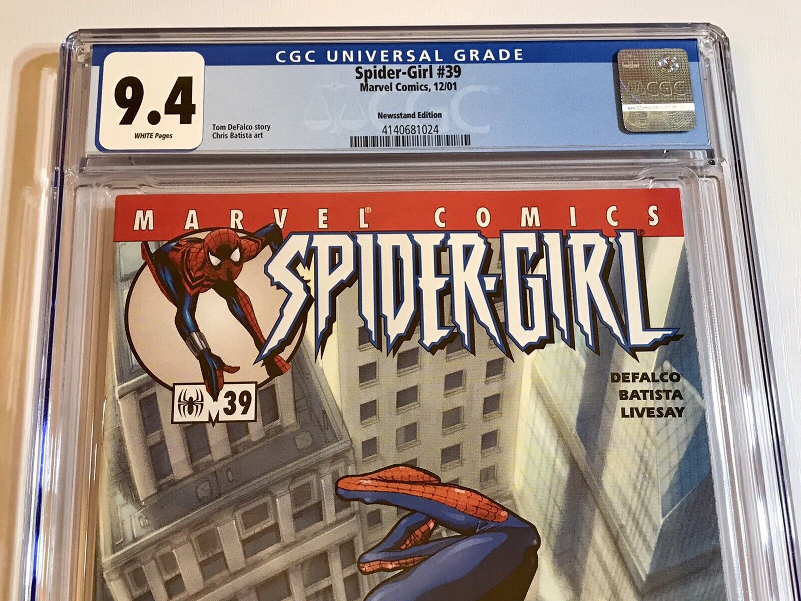 Spider-Girl #39 Marvel Comics 2001 Nm+