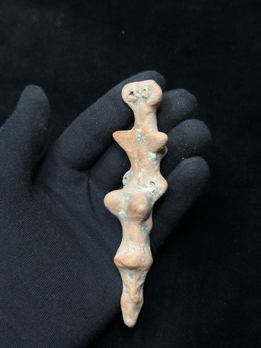 Terracotta Figurine with Ornament Trypillian Culture between 5500 and 2750 BC. - Picture 7 of 12