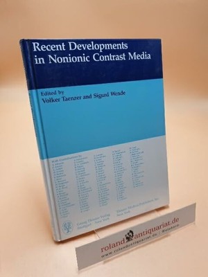 Recent Developments in Nonionic Contras Media Buch Thieme Publishing Group