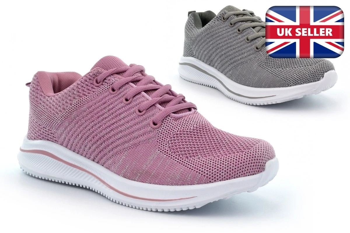 Cipriata Womens Memory Foam Trainers Ladies Lightweight Trainers Gym Shoes