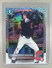 Travis Bazzana 2025 Bowman Draft #BDC-49 Mojo Refractor Chrome