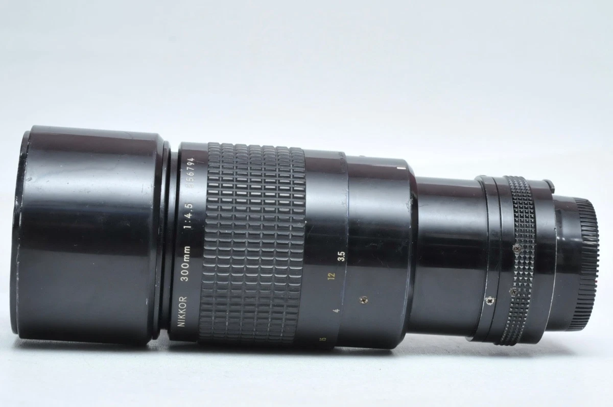 Nikon AI-S 300mm Focal f/4.5 Camera Lenses for sale - eBay
