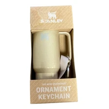 Stanley The Mini Quencher Keychain Christmas Tree Ornament Champagne
