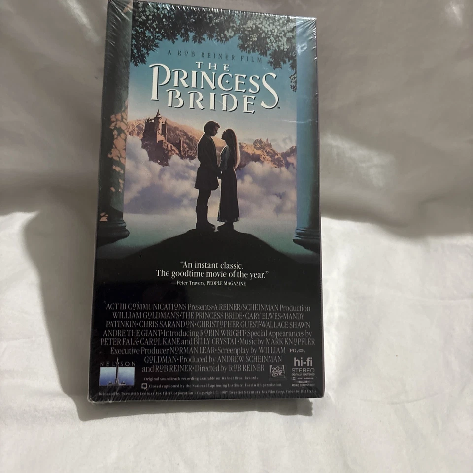 Collector Brand New Sealed Excellent  Watermark The Princess Bride 1987 VHS - Image 2 of 4