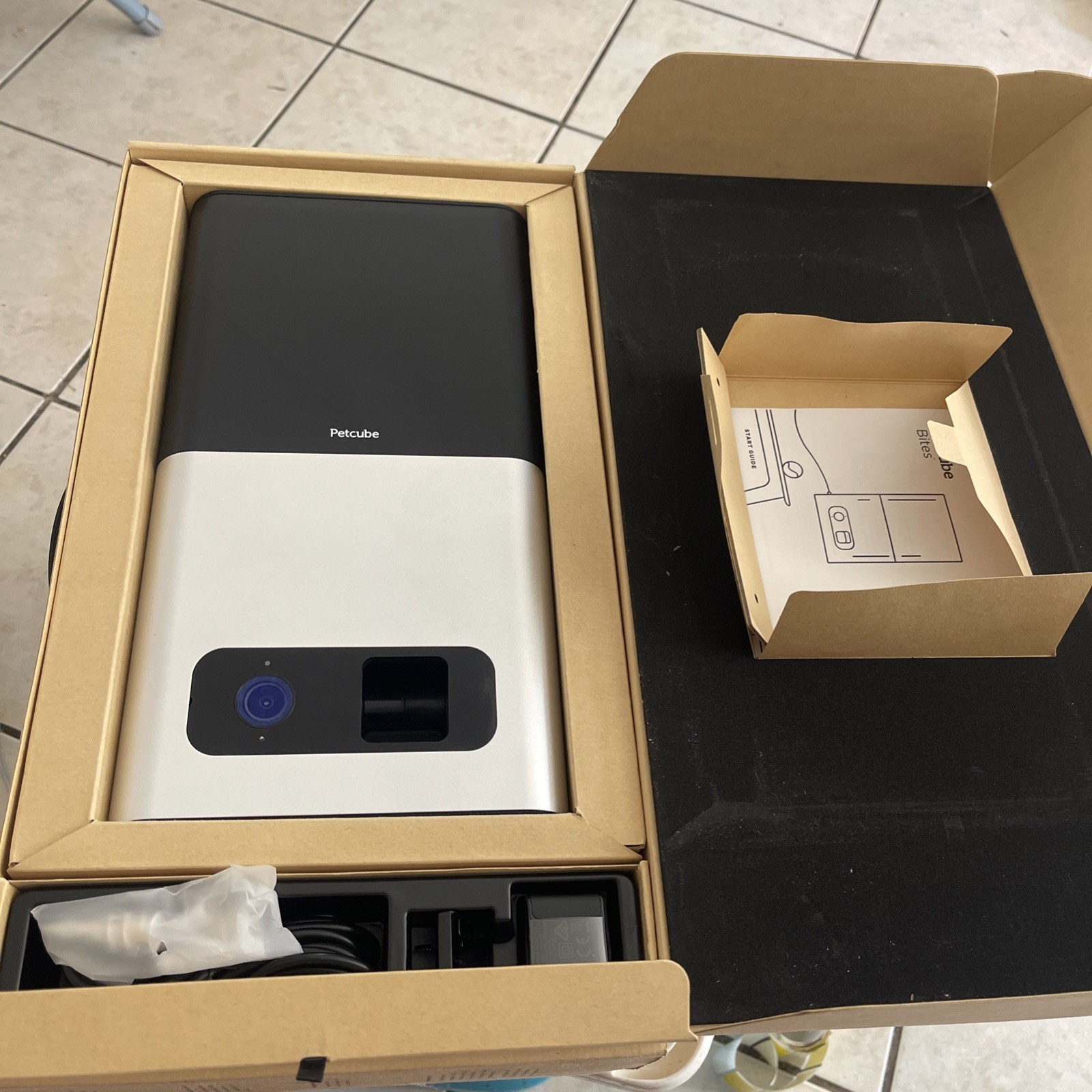 Petcube   Wi-Fi Pet Camera with Treat Dispenser  for Dogs an