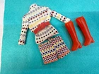 Vintage BARBIE - THE SHORT SET #3481 - Sweater, Shorts, Clone Belt and Boots