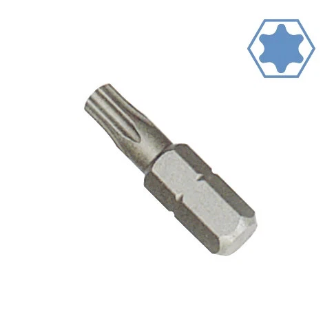 Embout Tournevis hexagonal T20 Acier S2 1/4 Pouce - Précis et Durable - Photo 1/1