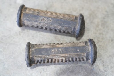 Vintage Motorcycle Footrest Rubbers Front Or Rear BSA Norton Triumph NO. 7