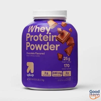 Whey Protein Powder - Chocolate - 5lb - up&up 