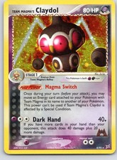 Team Magma's Claydol - 8/95 Holo Rare Team Magma vs Team Aqua on eBay