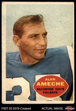 1960 Topps #2 Alan Ameche Colts Wisconsin 3 - VG