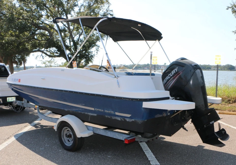 2016 Bayliner 190 with Trailer - Runs Good - Needs Upholstery - No Reserve - Image 3 of 4