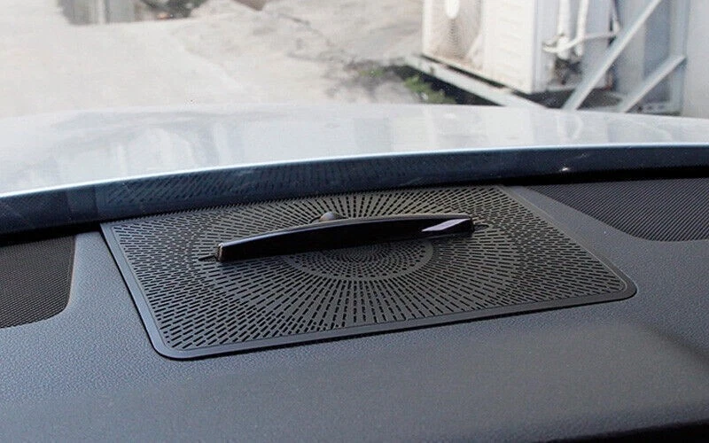 Console Dashboard Horn Cover Trim For Benz Mercedes-GLK 2009-2015 Black Aluminum - Image 2 of 4