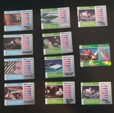  collection of James Bond 007 Spy Files Cards  foil Top Trumps 