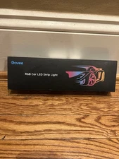 Govee Interior Car LED Strip Lights W/ Smart App Control H6114 RGBIC Music Mode