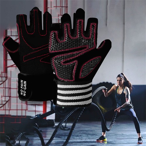 Padded Weight Lifting Gloves for Women’s Fitness Half Finger - Bild 12 von 17