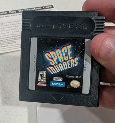 Space Invaders (Nintendo GameBoy Color GBC) Complete W Reg