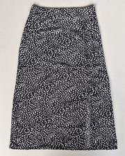 Nasty Gal black, White & Gold Skirt - size 10- excellent condition