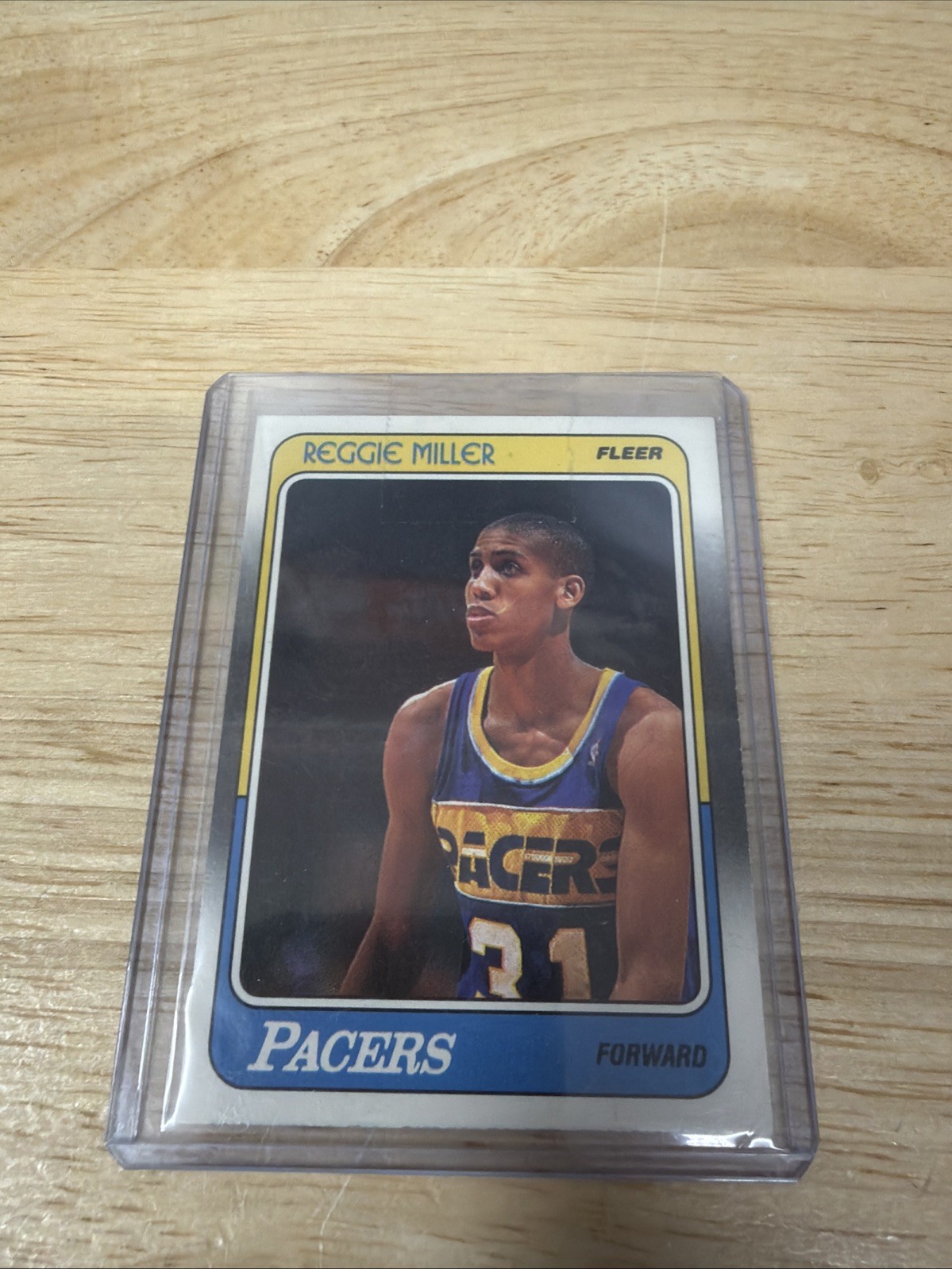 1988-89 Fleer - Reggie Miller #57 (RC)