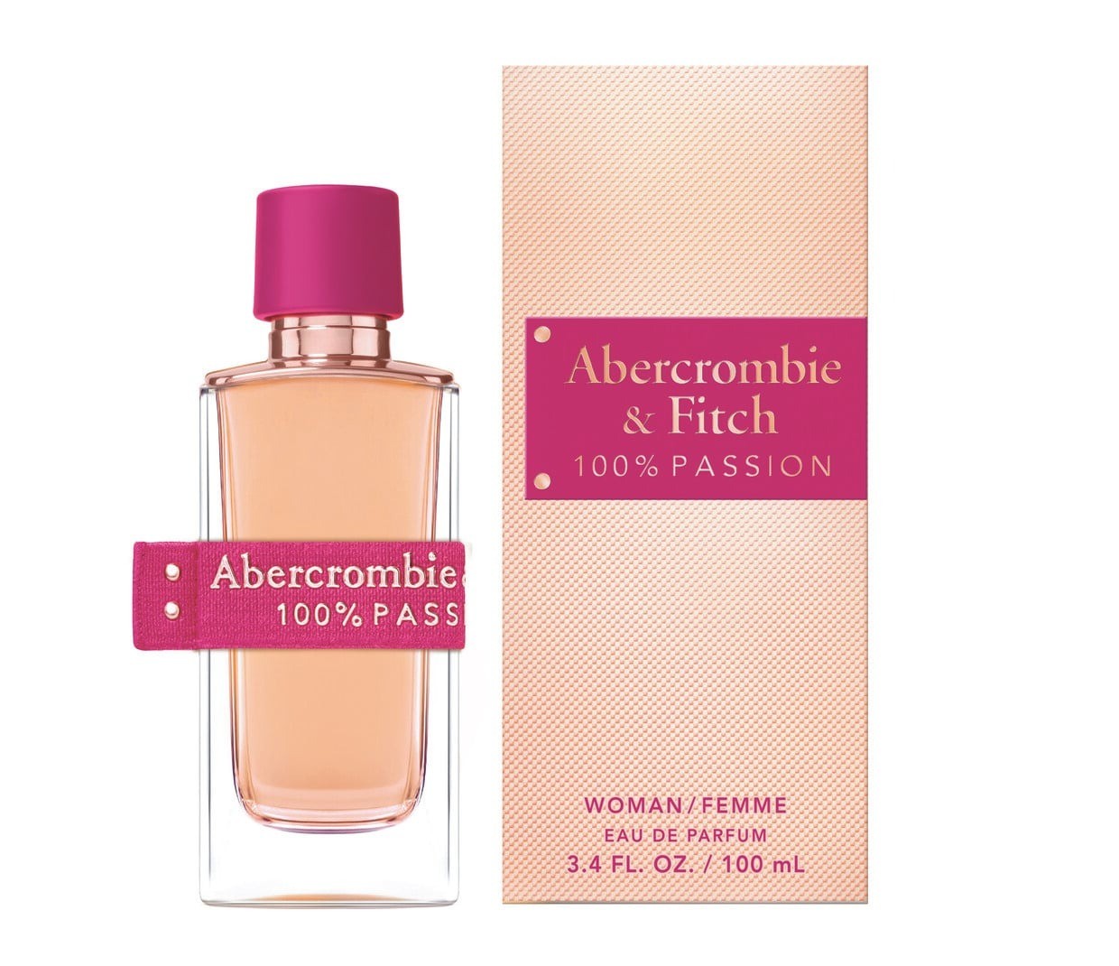 Abercrombie and Fitch Ladies 100% Passion EDP 3.4 oz Fragrances 085715166494
