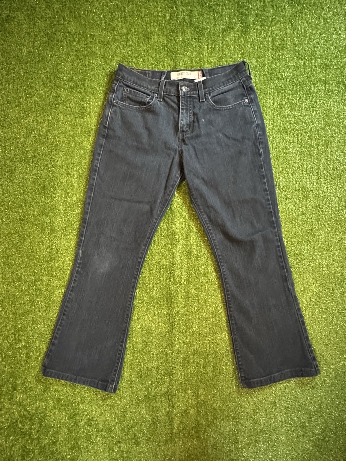 Levi's 515 Boot Cut Stretch Jeans Women's Size 6 Dark Wash Mid Rise
