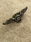 WW2 Sterling Silver Civilian Air Patrol Pin Badge Air Force Military