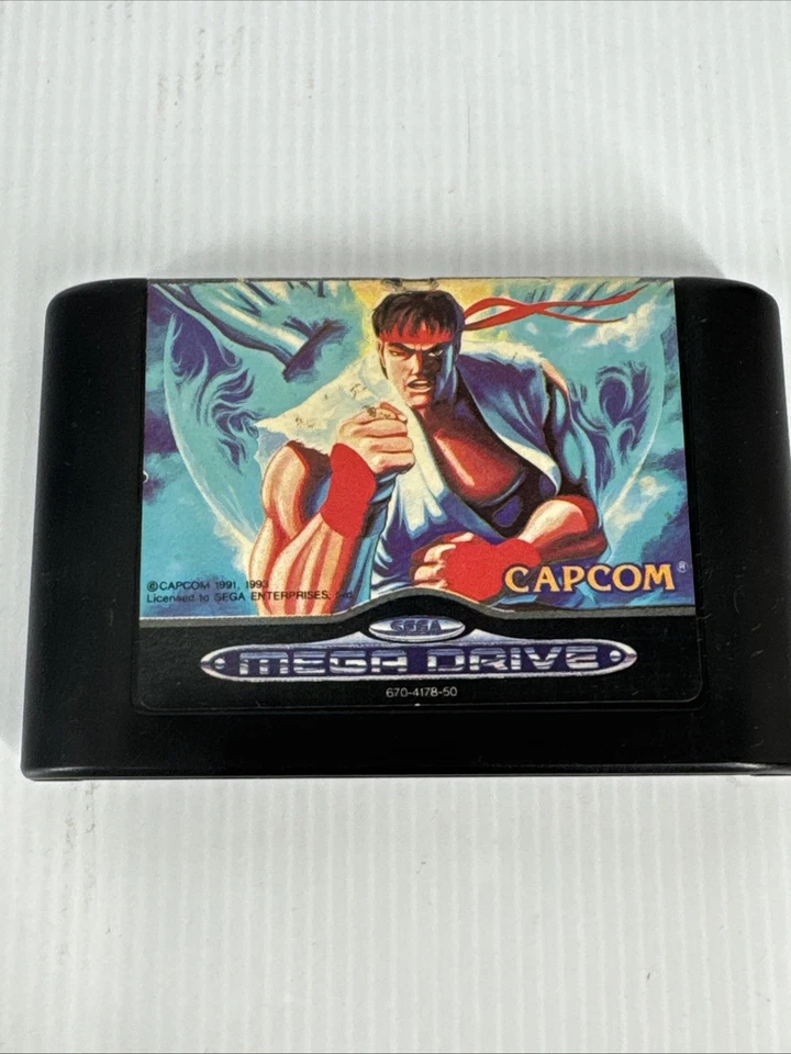 Street Fighter 2 Sega Mega Drive Game Good Condition CAPCOM Cartridge - Image 4 of 4