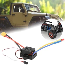 XT60 60A Waterproof Brushless ESC Electric Speed Controller For SCX10 1/10