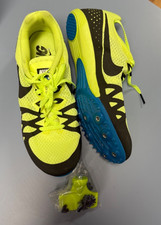 Nike Size 8 Zoom Rival M 8 Men Sprint Spikes Shoes 806555 703 Volt W/SPIKES