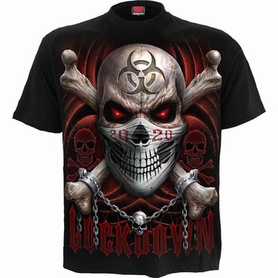Spiral - LOCKDOWN 2020 - T-Shirt Schwarz - S Size S