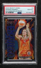 2024 Select WNBA En Fuego Blue Prizm 47/49 Marina Mabrey #9 PSA 10 GEM MT 3hd