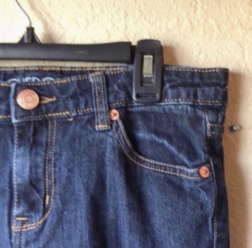 Cherokee Jeans Girls Kids Dark Wash Boot Cut Casual Denim Blue Jeans Girls Sz 14 - Picture 3 of 10