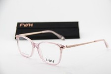 NEW FYSH 3733 S309 CLEAR PINK AUTHENTIC FRAMES W/CASE EYEGLASSES 53-15