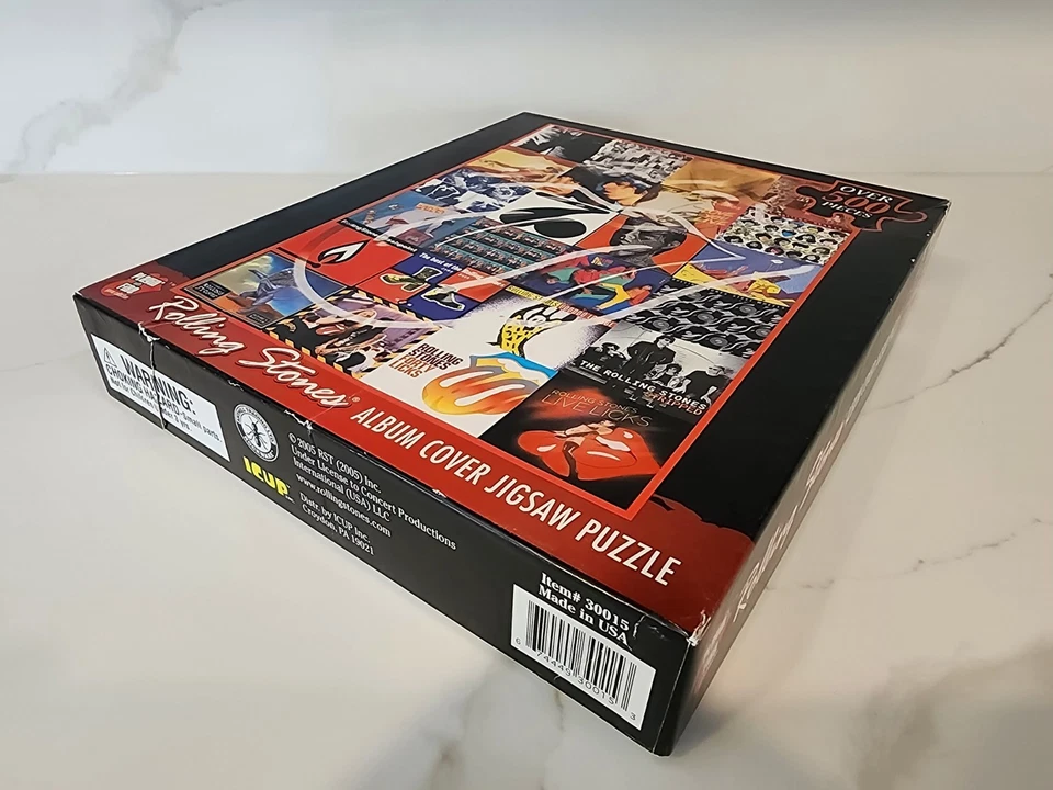 The Rolling Stones Album Cover Jigsaw Puzzle 500+ pieces Complete #30015 - Image 4 of 4