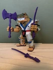 TMNT 1994 vintage SHOGUN SHOATE Ninja Turtle Playmates RARE 100% COMPLETE Purple