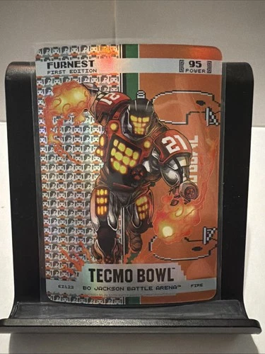 BO JACKSON BATTLE ARENA TECMO BOWL FURNEST ERNEST BYNER ENDZONE FIRE EZ122