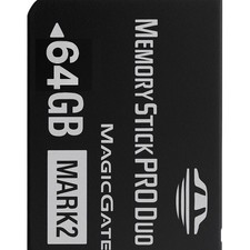 Original 64GB Memory Stick Pro Duo MARK2 - Compatible with PSP1000/2000/3000,...