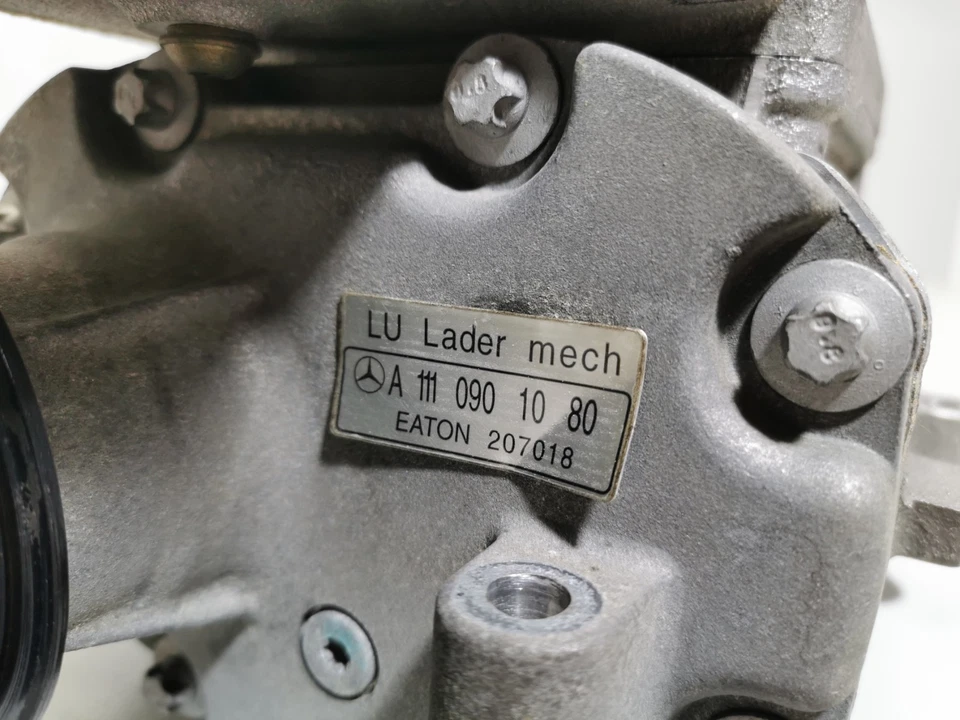 Mercedes SLK R170 Mopf 230 Kompressor EATON Kompressor A1110901080 Lader 207018 - Bild 4 von 4