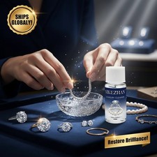 Jewelry Cleaning Liquid Gold Silver Diamond Cleaner Tarnish Remover