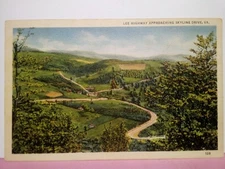 east of Luray Virginia Lee Highway approaching Skyline Drive 