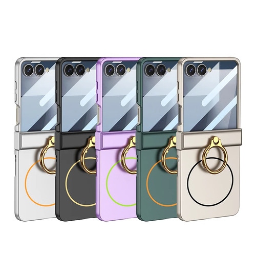 Integrierte Magnetismus Hülle für Samsung Z Flip 7 Ring Halter Magsafe Handyhülle - Bild 6 von 29