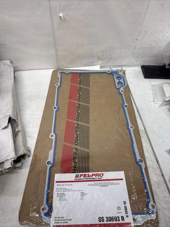 Junta de cárter de aceite de motor FEL-PRO OS 30693 R para Chevrolet Silverado 1500 Foto 2 de 2