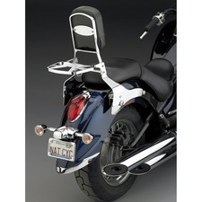 Punta parafango posteriore in fusione NC cromata, 06-17 Kawasaki VN900B Vulcan C