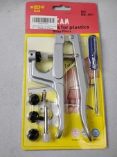 Kam Snap Plastics The Pliers For Plastics No Sew/Button Sewing Fasteners Pliers