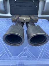 Porsche 987 Like New Oem Dual Exhaust Round Sport Tip 987.111.258.30