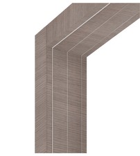KIT TELAIO PER PORTE FORTE "MODULO" ROVERE TORTORA 110X220 CM