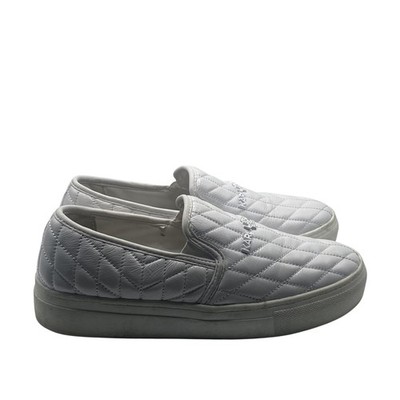 Karl Lagerfeld Paris Clarissa Logo Shoes Womens Size 6 White Slip On Sneakers
